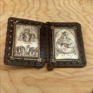 Vintage Leather Prayer Book